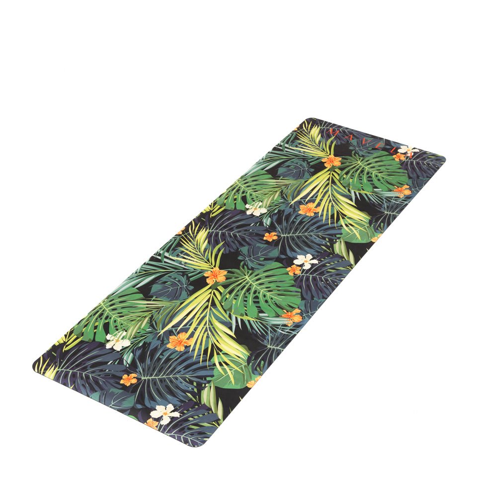 Tropics Microfiber Suede Yoga Mat - MAVELA
