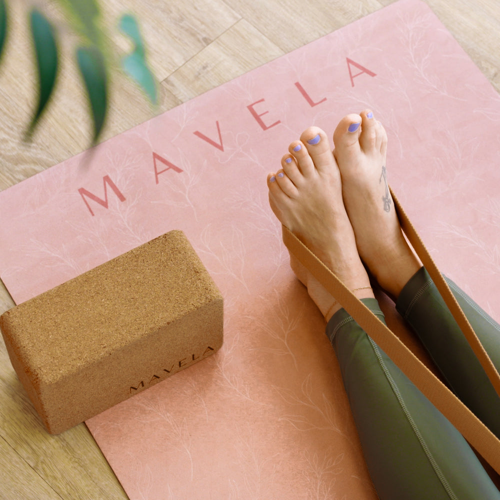 Pre-Order: Rose Microfiber Suede Yoga Mat