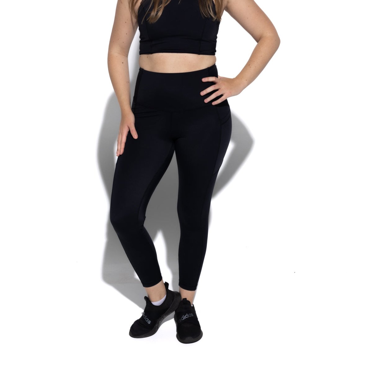 Black Bec Pocket Leggings - MAVELA