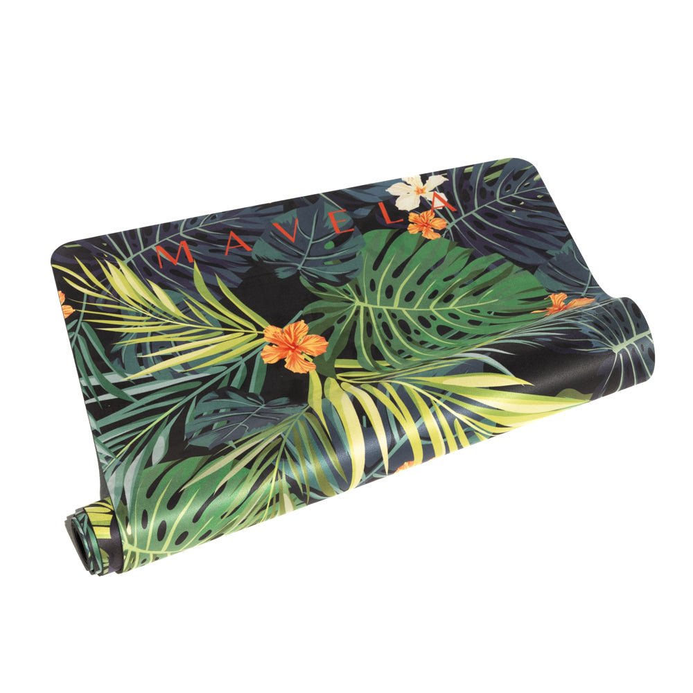 Tropics Microfiber Suede Yoga Mat - MAVELA